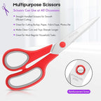 Scissors Bulk Set of 50-Pack, Niutop 8" Multipurpose Sharp Sewing Craft Fabric - Image 6