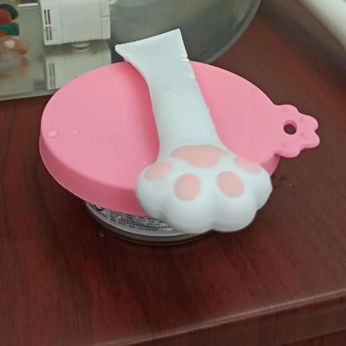Cat Wet Food Spoon with Can Lids 3 oz, One fit 3 Standard Size Pet Cans - Image 8