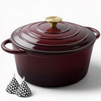 Miereirl 6 Quart Enameled Dutch Oven Pot by Miereirl