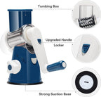 Cambom Rotary Cheese Grater Hand Crank Cheese Shredder - Image 7