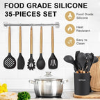 Cooking Utensils Set- 35 PCs Kitchen Utensils - Image 3
