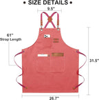 ZOMAO Chef Apron for Women Men - Image 7