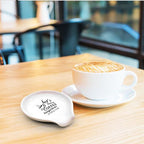 Funny Coffee Spoon Holder-Coffee Spoon Rest-Cafe Bar Station Accessories-Let's - Image 7