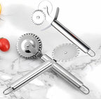 3 PCS Stainless Steel Pastry Wheel Cutter, Ravioli Cutter, Pizza Cutter Wheel - Image 7