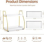 DWTS Coffee Bar Accessories, Coffee Station Organizer - Image 3