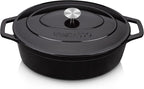 vancasso Enameled Cast Iron Oval Dutch Oven, 9.3 Quart by vancasso