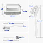Holikme Cleaning Brush Set, Scouring Pad - Image 6