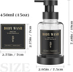 Luxspire Foaming Soap Dispenser, Glass Foam Pump Soap Dispenser, Non-Slip Hand - Image 8