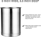 KSENDALO Stainless Steel Utensil Holder - Image 6
