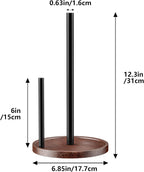 Wooden Paper Towel Holder Countertop - Image 5