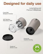 Electric Salt and Pepper Grinder Set - Image 4