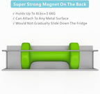 Magnetic Spice Rack For Refrigerator, Space Saving Magnetic Shelf For Fridge - Image 4