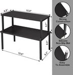 VERTORGAN Cabinet Organizer Shelf, Kitchen Counter Shelves, Bamboo Spice Rack - Image 6