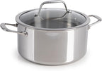 T-Fal Pro Tri-Ply Stainless Steel Large Dutch Oven Pot by T-falbrand