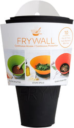Frywall 10 - Black - Splatter Guard, as Seen on Shark Tank - Image 2