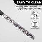 Zester Grater with Protective Cover – Fine Stainless Steel Lemon Zester cheese - Image 9