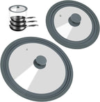 Universal Lid for Pots, and Skillets by KOMOKERU