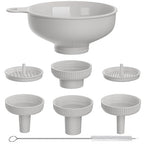 Pisol Wide Mouth Versatile Funnel, Canning Funnels by Pisol