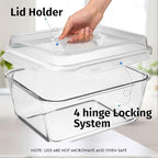 6500 ML / 220 oz / 28 Cup LARGE Glass Food Storage Container - Image 6
