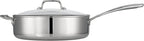 Tramontina Tri-Ply Clad Stainless Steel 6-Quart Saute Pan - Image 2