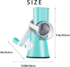 Ourokhome Rotary Cheese Grater Hand Crank, Kitchen Shredder Speed Mandolin - Image 8