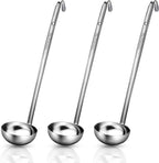 meekoo Stainless Steel Ladle Soup Handle Ladle by meekoo