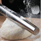 Smooth Stainless Steel Rolling Pin - Image 7