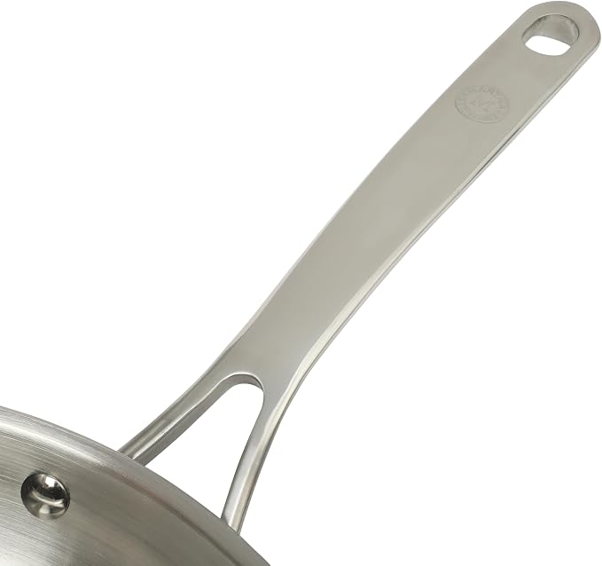 Martha Stewart Castelle 8" Stainless Steel Frying Pan Non Toxic Fry Pan Skillet - Image 4
