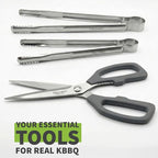 TECHEF Kitchen Shears With 2 Stainless Steel Tongs & Travel Bag, Dishwasher Safe - Image 2