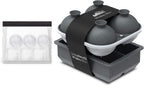 Samuelworld Large Silicone Premium Ice Trays, 2 Inches Big Cubes & 2.5 Inches by Samuelworld