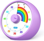 Visual Timer for Kids, 60-Minute Countdown for Classroom Office Kitchen by kieckysquirrel