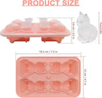 3D Cat Ice Cube Mold Silicone Large Ice Cube Tray - Image 2