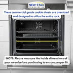 New Star Foodservice Commercial-Grade 18-Gauge Aluminum Sheet Pan/Bun Pan XL - Image 10