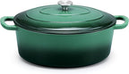 E-far 5QT Oval Dutch Oven Pot by E-far