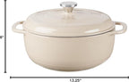 Lodge Essential Enamel Cast Iron Dutch Oven - Image 9