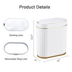 ELPHECO Bathroom Trash Can - Image 8