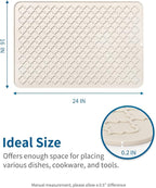 AMOAMI-Dish Drying Mats for Kitchen Counter-Silicone Dish Drying Mat-Kitchen - Image 6