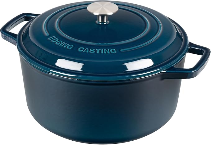 EDGING CASTING Enameled Cast Iron Dutch Oven Pot - Image 2
