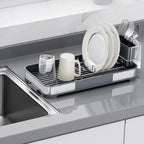 Glad Stainless Steel Dish Drying Rack by GladTrashFoodStorage