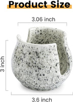 Zoeeker Sponge Holder for Kitchen Sink, Ceramic Dish Sponge Dish Rack Scrubby - Image 5