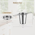 1Pack Long-Handled Tea Strainer - Image 5