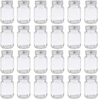 U Pack 2oz Mason Jar with Silver Lid by Unknown