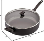 Farberware Dishwasher Safe Nonstick Jumbo Cooker/Saute Pan - Image 8