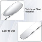 Pndeyo 3pcs Mini Stainless Steel Makeup Spatula, 2.75x0.45in Reusable Cosmetic - Image 5