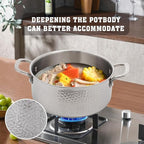 Vivicreate Tri-Ply Stainless Steel Stockpot Deep Cooking Pot - Image 5