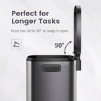 ELPHECO Kitchen Trash Can with Lid Soft Close, 13 Gallon / 50L Stainless Steel - Image 8