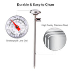 2 PCS Meat Thermometer for Grilling, Food Thermometer for Cooking, Meat - Image 6