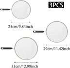 3 Pcs Splatter Screen for Frying Pan - Image 2