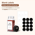 ComSaf 6Pcs 4oz Glass Spice Jars - Image 2