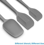 Silicone Spatula 3‑Piece Set Heat Resistant 600°F Non‑Stick Rubber Spatulas - Image 3